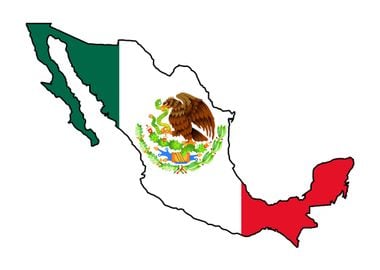 Mexico Map Outline