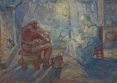 Vincent van Gogh Evening