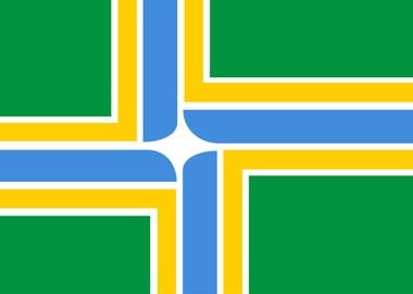 portland city flag