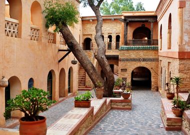 agadir medina courtyard