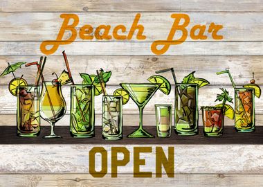 BEACH BAR OPEN