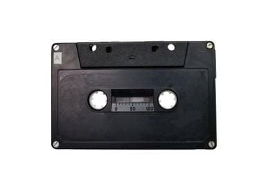 black audio tape