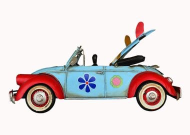 vintage bug car toy