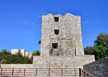 medieval fortress tower