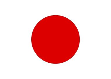 Japanese Flag With Heavy