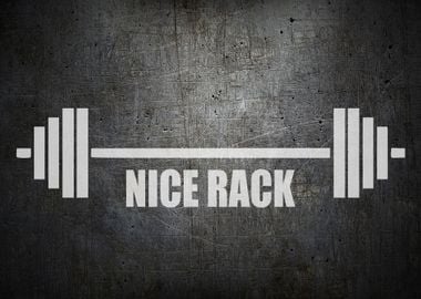 NICE RACK Funny Workout