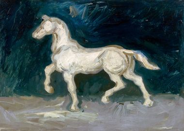 Vincent van Gogh Horse