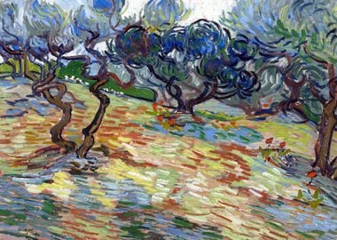 Van Gogh Olive Trees