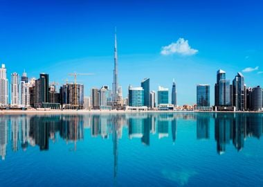 Dubai City Skyscrapers