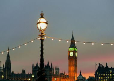 Big ben at night