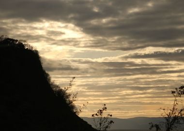 Sun Setting in Ayr