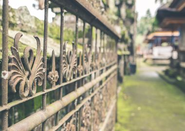 metal fence