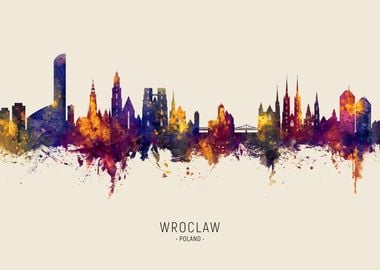 Wroclaw Skyline Poland