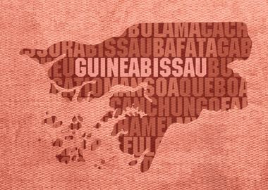 Guinea Bissau Country Map