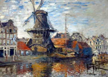 Windmill in Amsterdam