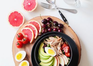 salad fruit bowl