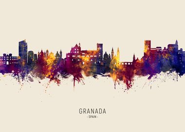 Granada Skyline Spain