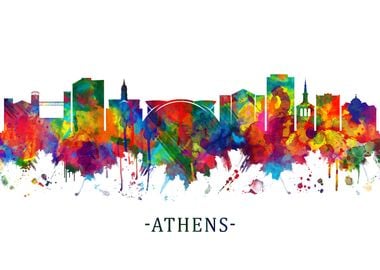 Athens Georgia Skyline