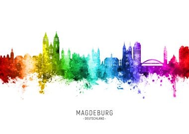 Magdeburg Skyline