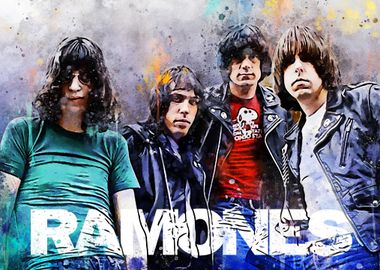 The Ramones band Vintage