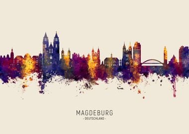 Magdeburg Skyline