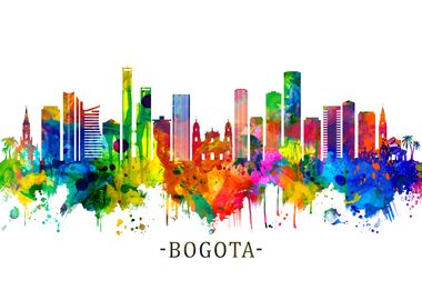 Bogota Colombia Skyline