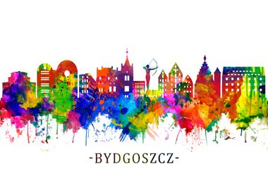 Bydgoszcz Poland Skyline