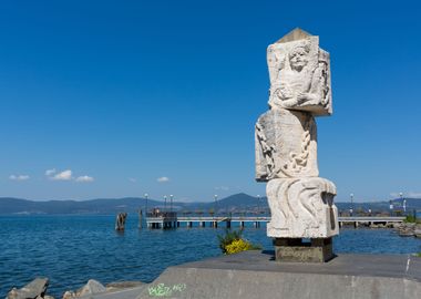 Bracciano lake