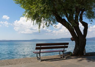 Bracciano lake