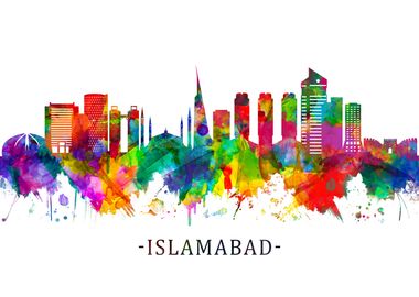 Islamabad Pakistan Skyline