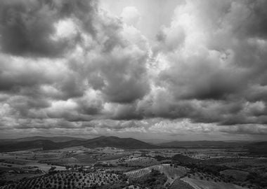 Tuscany countryside