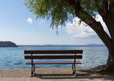 Bracciano lake