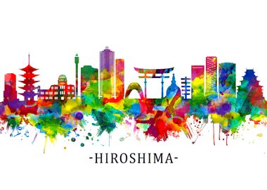 Hiroshima Japan Skyline