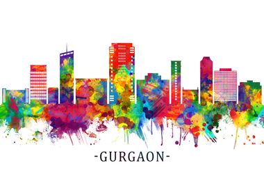 Gurgaon Haryana Skyline