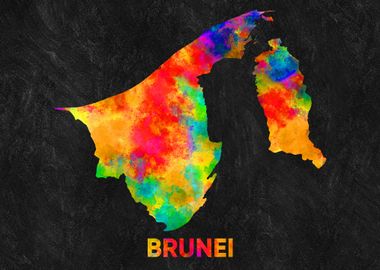 brunei map