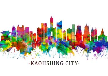 Kaohsiung City Skyline