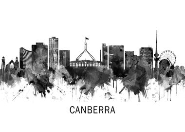 Canberra Australia Skyline