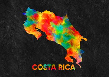 costa rica map