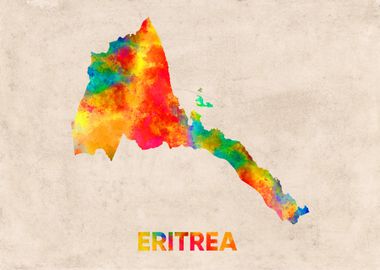 eritrea map