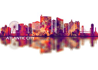 Atlantic City Skyline