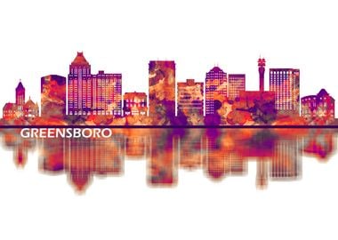 Greensboro Skyline