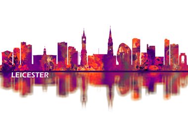 Leicester England Skyline