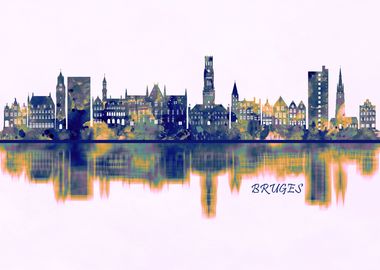 Bruges Skyline