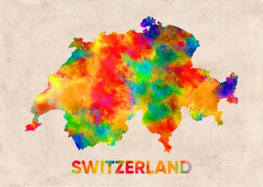 switzerland map