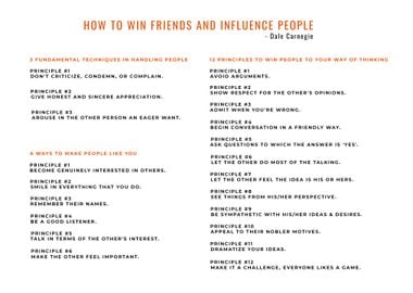 Win Friends and Influence