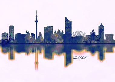 Leipzig Skyline