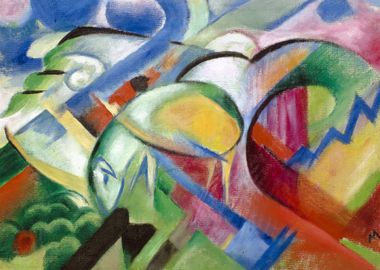 Franz Marc The Lamb