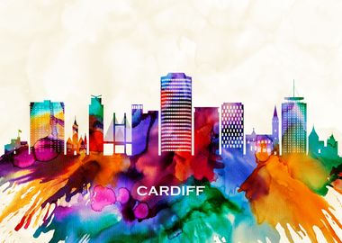 Cardiff Skyline