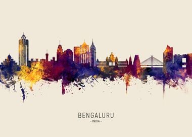 Bengaluru Skyline India