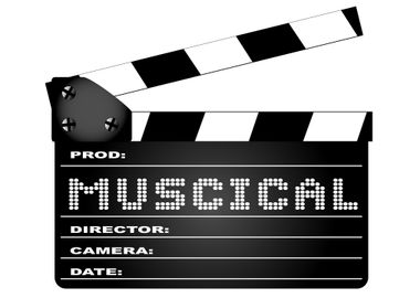 Musical Movie Clapperboard